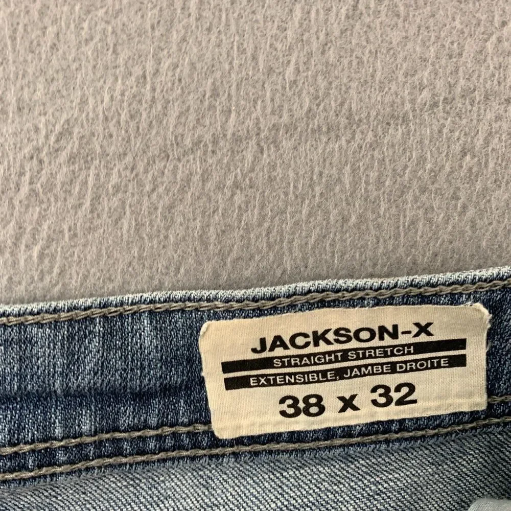Buffalo David BittonJeans Mens 38x31 (actual) Jackson-X Straight Fit Stretch